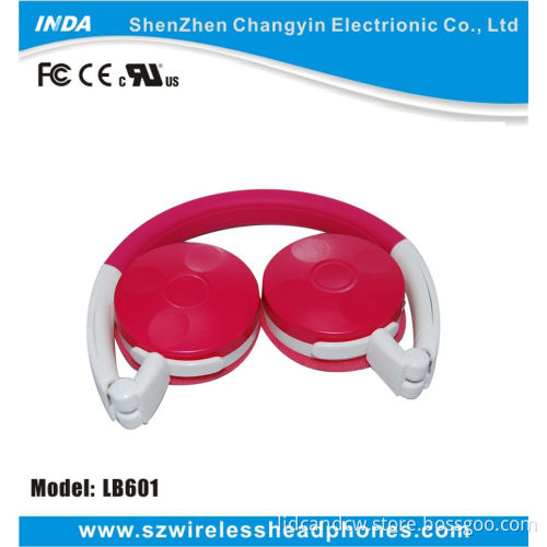 2014 Fashion WiFi Foldable Bluetooth Headsets with Mini Speaker